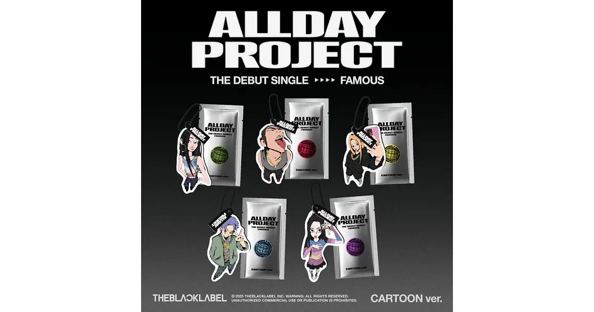 ALLDAY PROJECT - FAMOUS (CARTOON Ver.) RANDOM