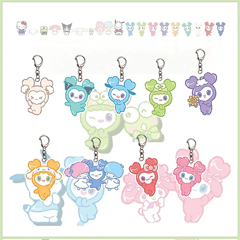LLAVERO ACRILICO LOVELY X SANRIO