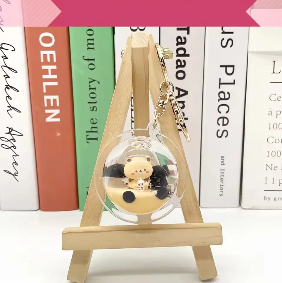 LLAVERO BOBA COFFE BEAR 6