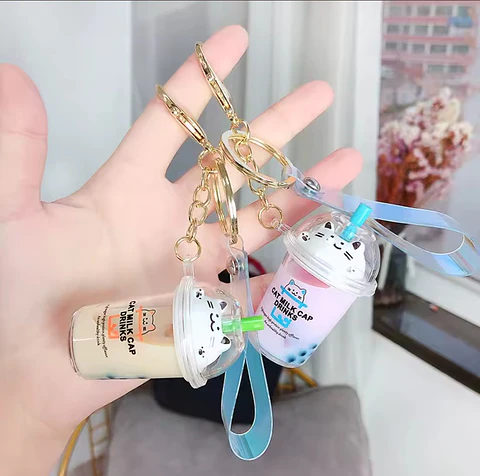 LLAVERO CAT MILK CAT DRINK