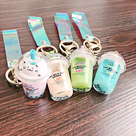 LLAVERO CAT MILK CAT DRINK