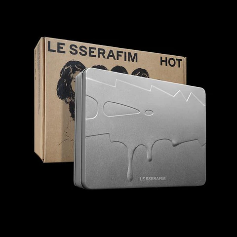 LE SSERAFIM - HOT (TIN CASE Ver.)