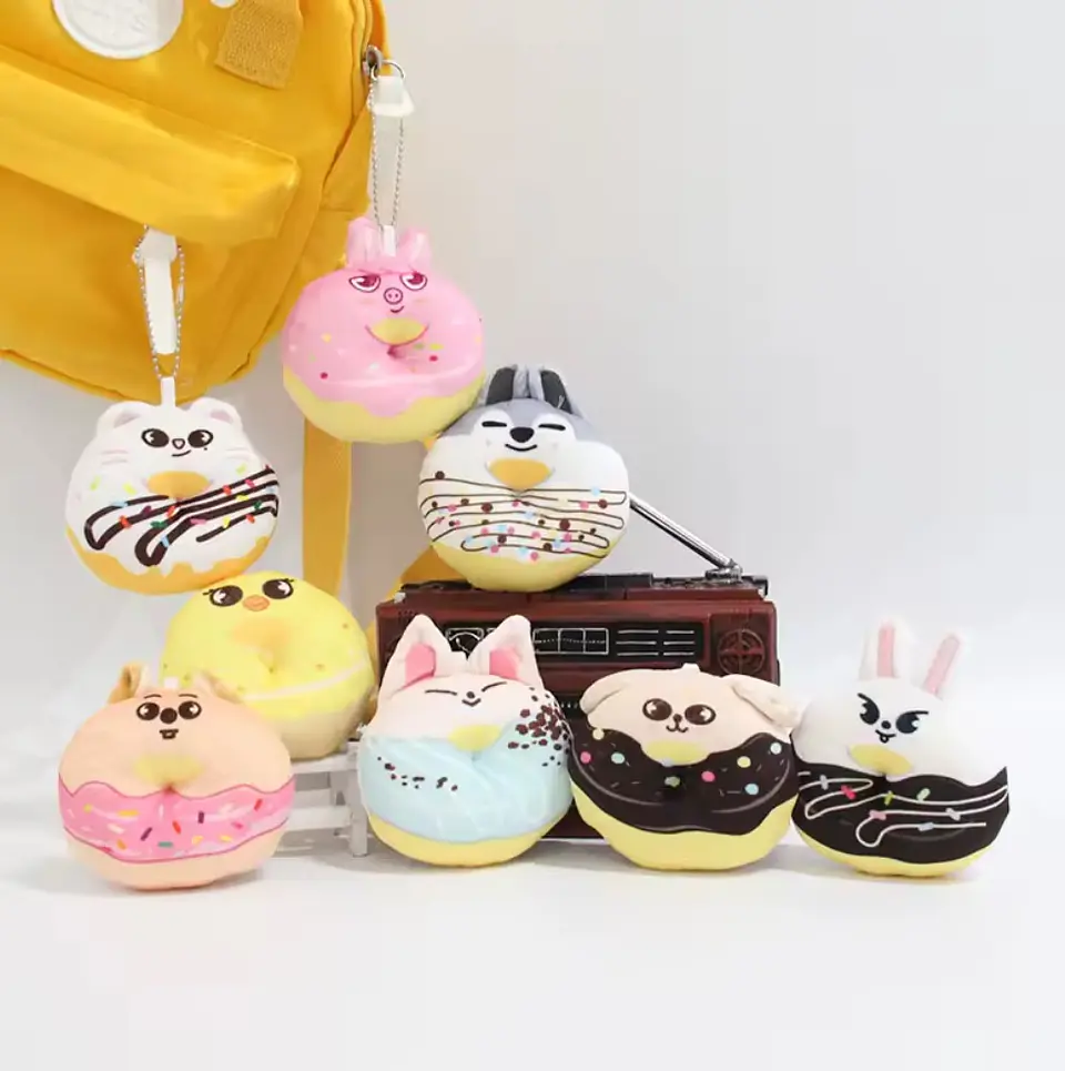 PLUSH KEYRING STRAY KIDSSKZOO - DONUT´S ALTERNATIVO 1