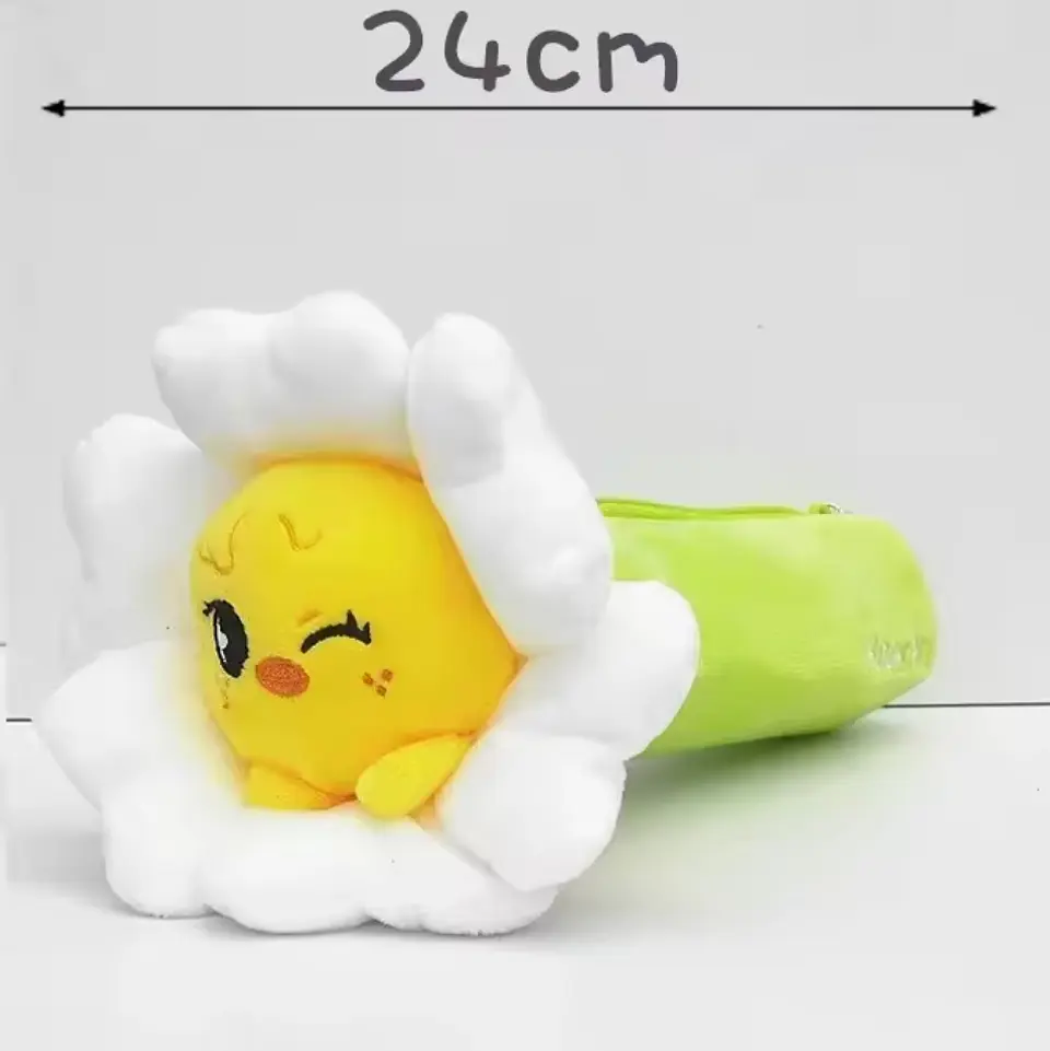PENCIL CASE PLUSH SKZOO - FLOWER ALTERNATIVO 2