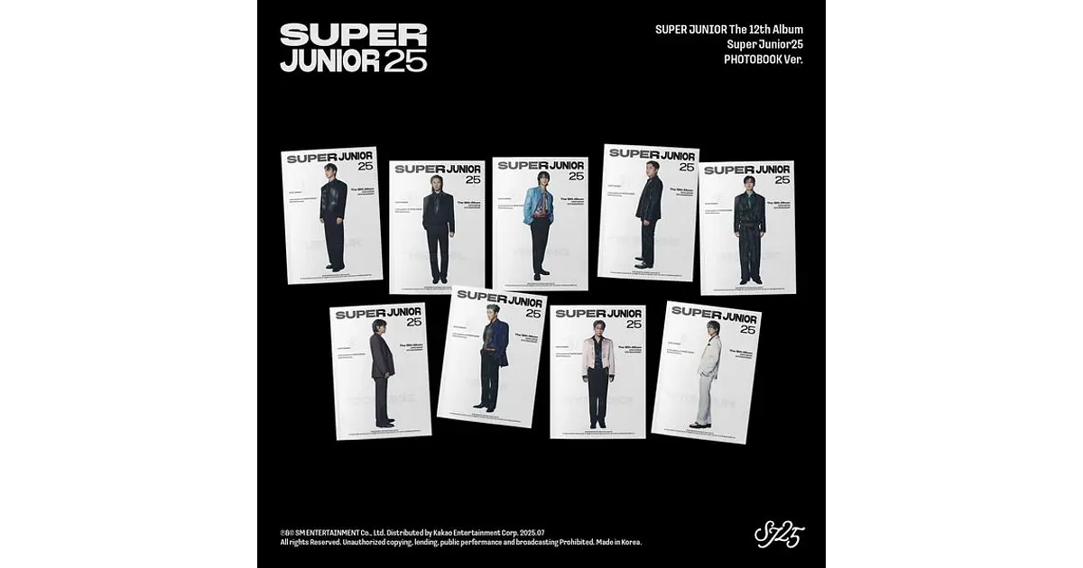 PRE-VENTA) SUPER JUNIOR - SUPER JUNIOR 25 (PHOTOBOOK Ver.)