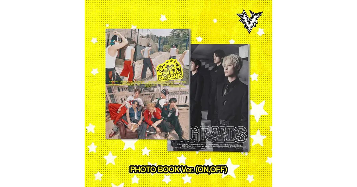 WAYV - BIG BANDS (PHOTOBOOK Ver.) RANDOM