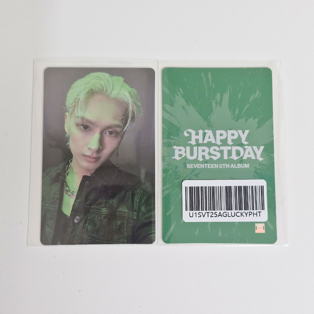 SEVENTEEN - HAPPY BURSTDAY WEVERSE SHOP LUCKY DRAW EVENT