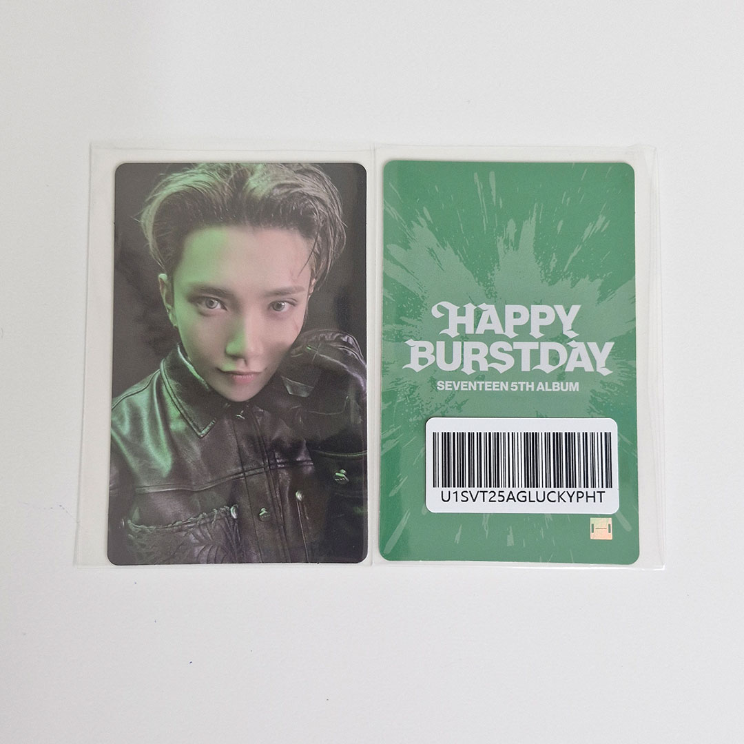 SEVENTEEN - HAPPY BURSTDAY WEVERSE SHOP LUCKY DRAW EVENT