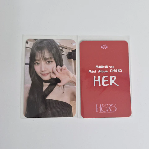 I-DLE MINNIE - HER SOUNDWAVE LUCKYDRAW