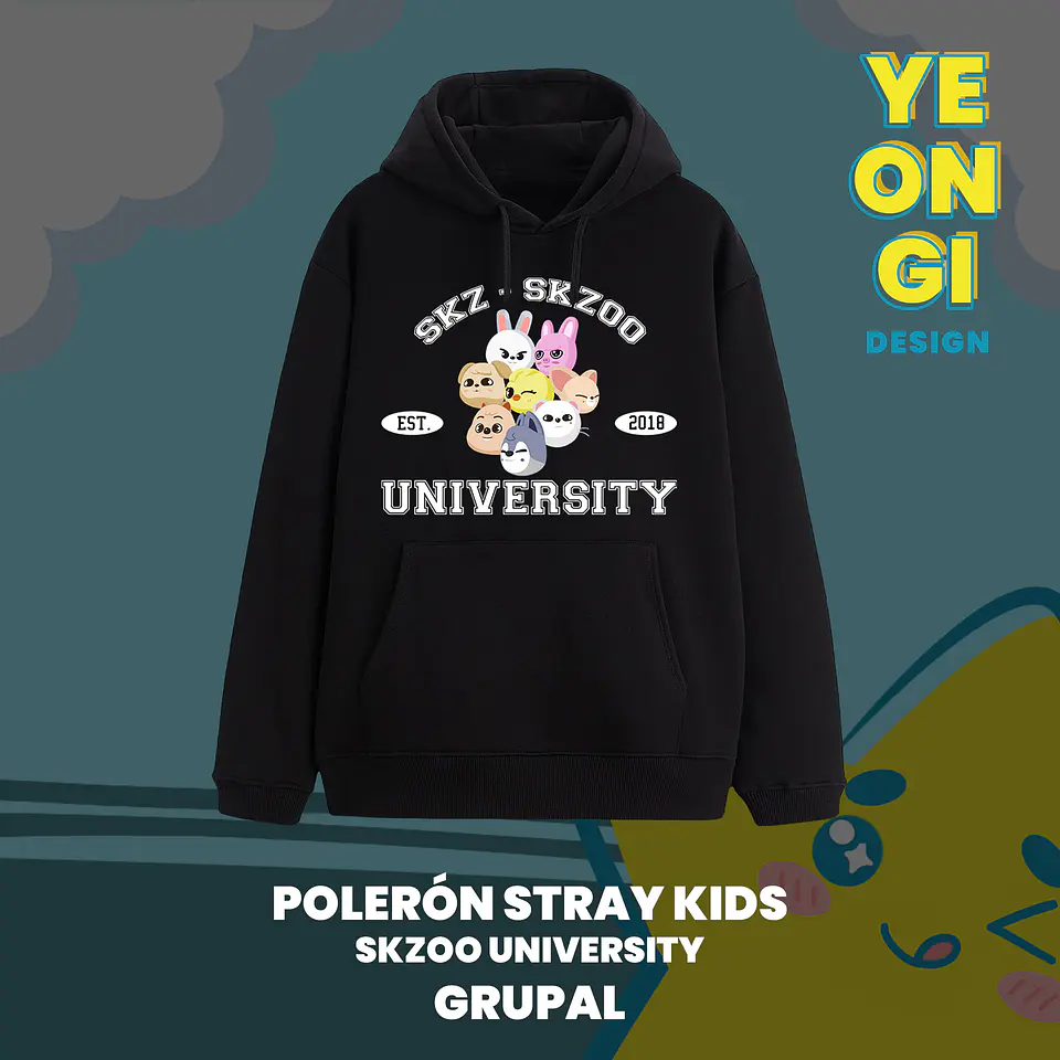 POLERÓN STRAY KIDS (SKZOO) - UNIVERSITY 19