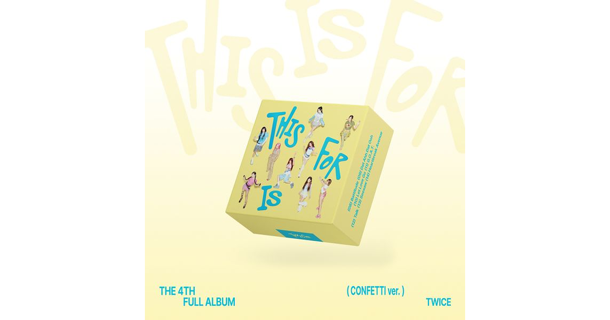 TWICE - THE 4TH FULL ALBUM 4TH : THIS IS FOR (CO