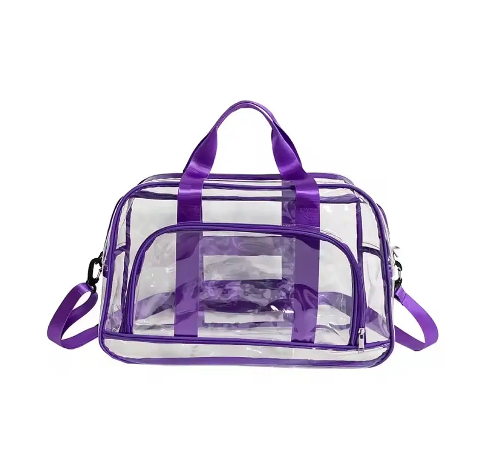 BOLSO TRANSPARENTE TAMAÑO GRANDE  9