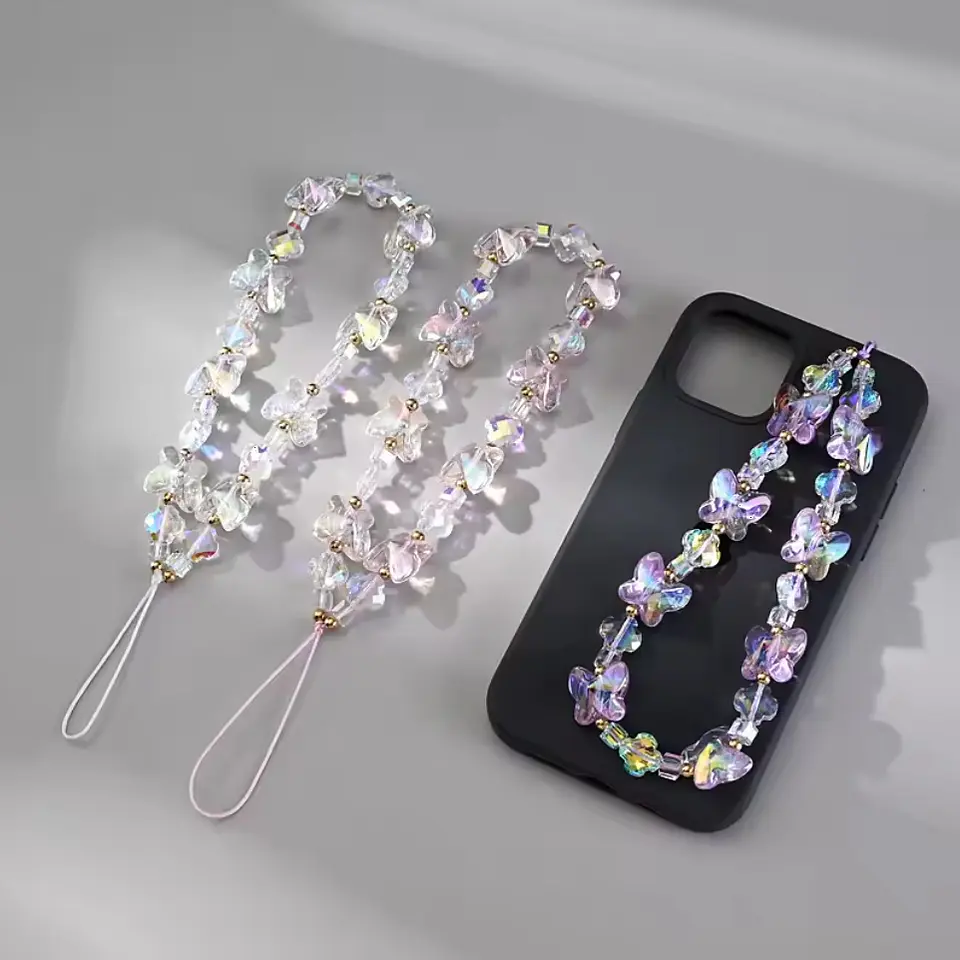 HAND STRAP CELULAR TRANSPARENTE 
