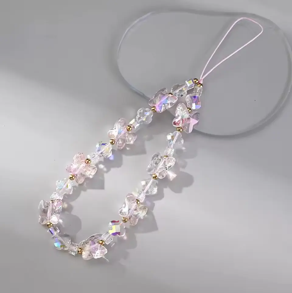 HAND STRAP CELULAR TRANSPARENTE 