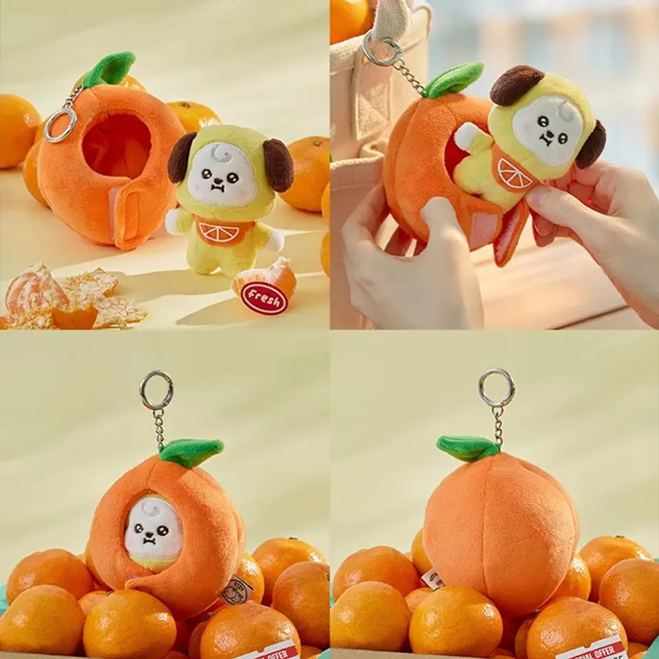 PLUSH KEYRING BT21 