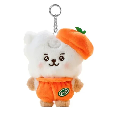 PLUSH KEYRING BT21 "ORANGE" VER.2 ALTERNATIVO