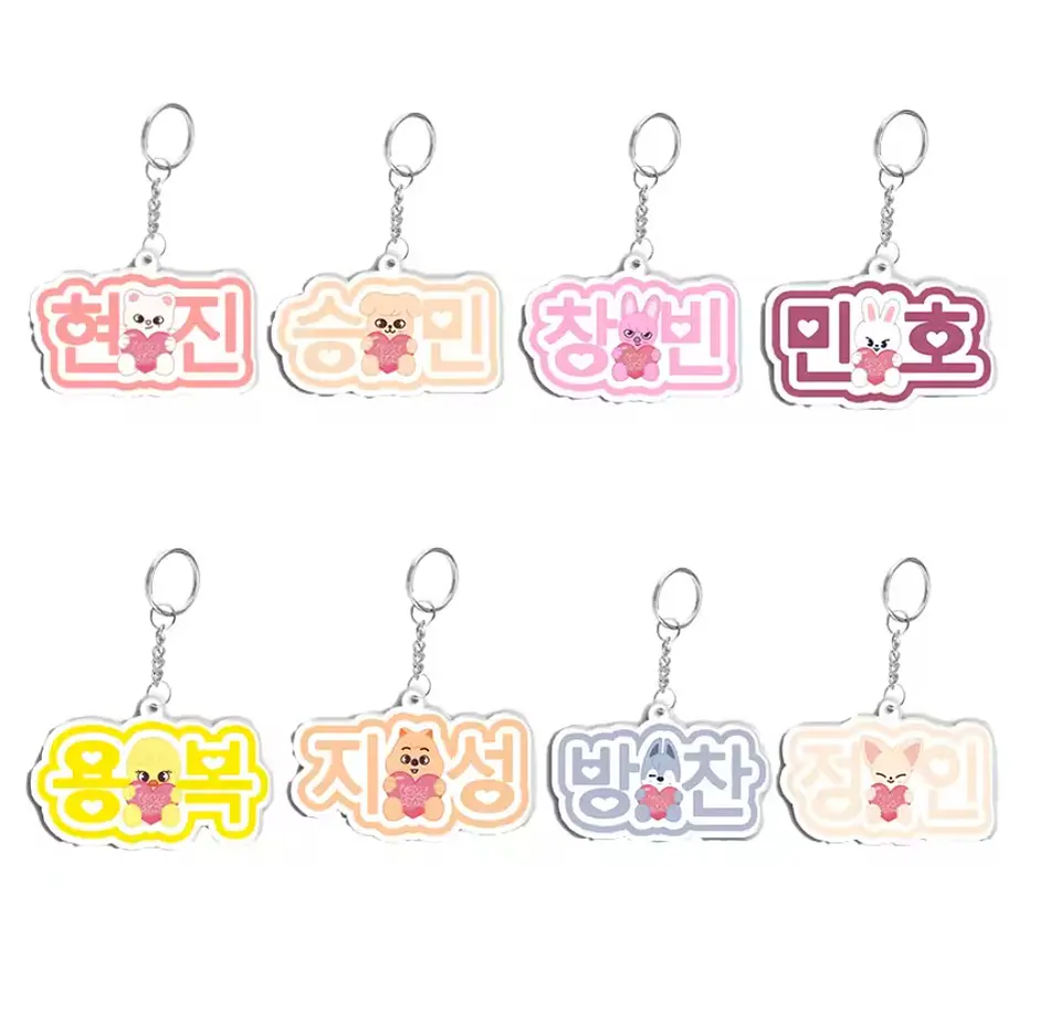 LLAVERO ACRILICO SKZOO 