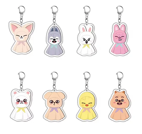 LLAVERO ACRILICO SKZOO "TERU TERU"