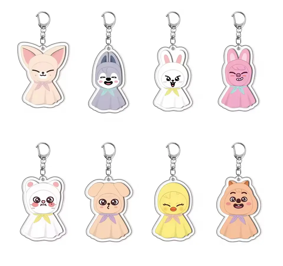 LLAVERO ACRILICO SKZOO 