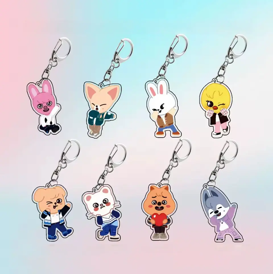 LLAVERO ACRILICO SKZOO 