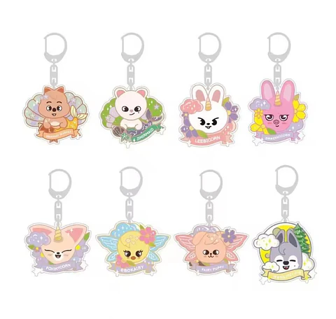 LLAVERO ACRILICO SKZOO "FOREST MAGIC"