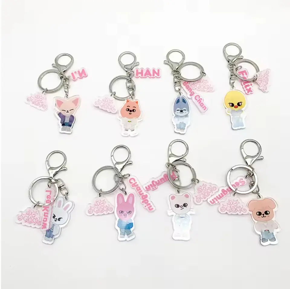 LLAVERO ACRILICO SKZOO 