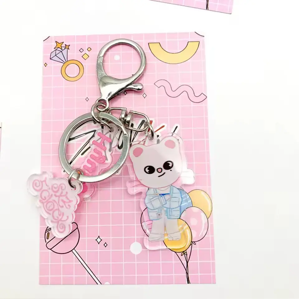 LLAVERO ACRILICO SKZOO 