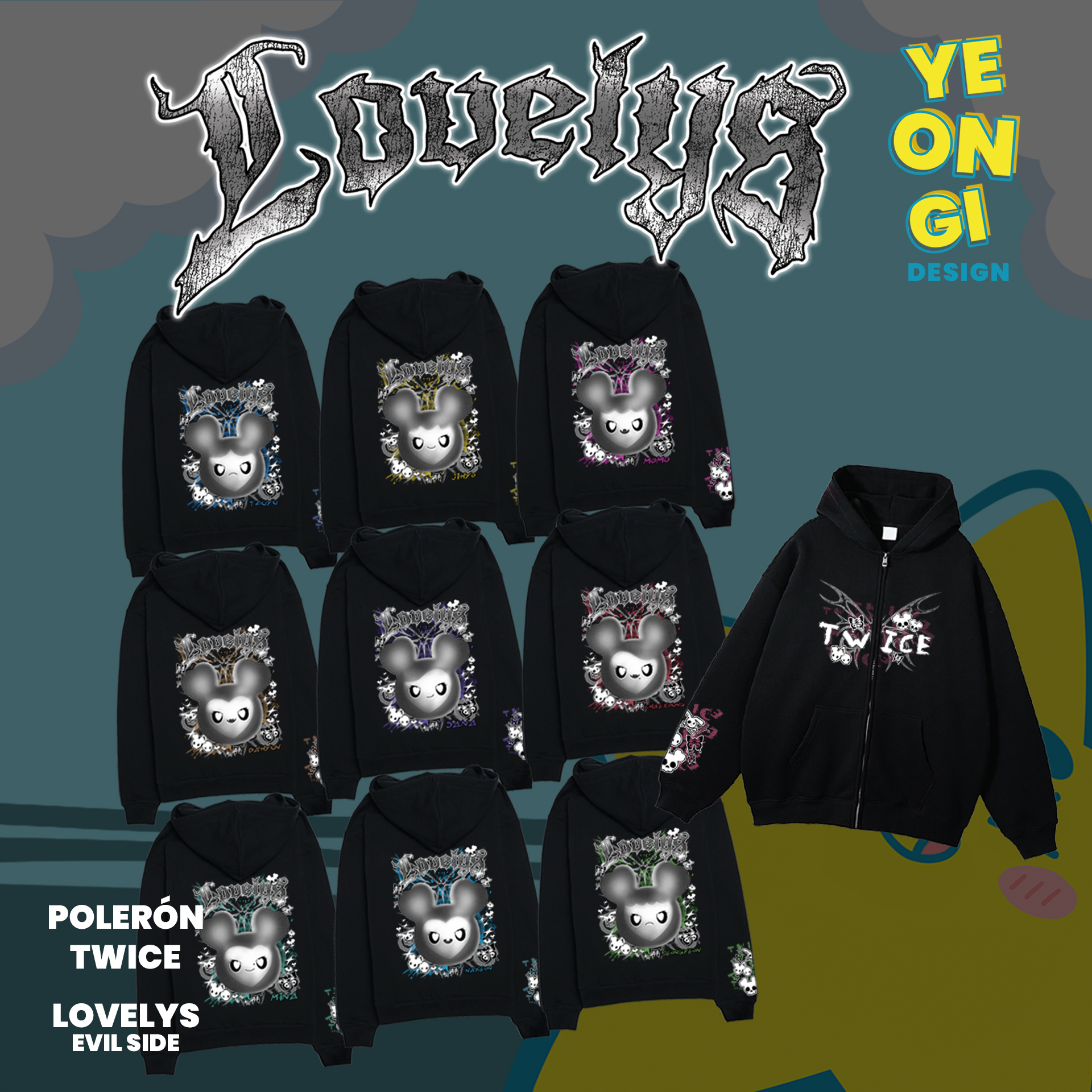 POLERON TWICE LOVELYS - EVIL SIDE