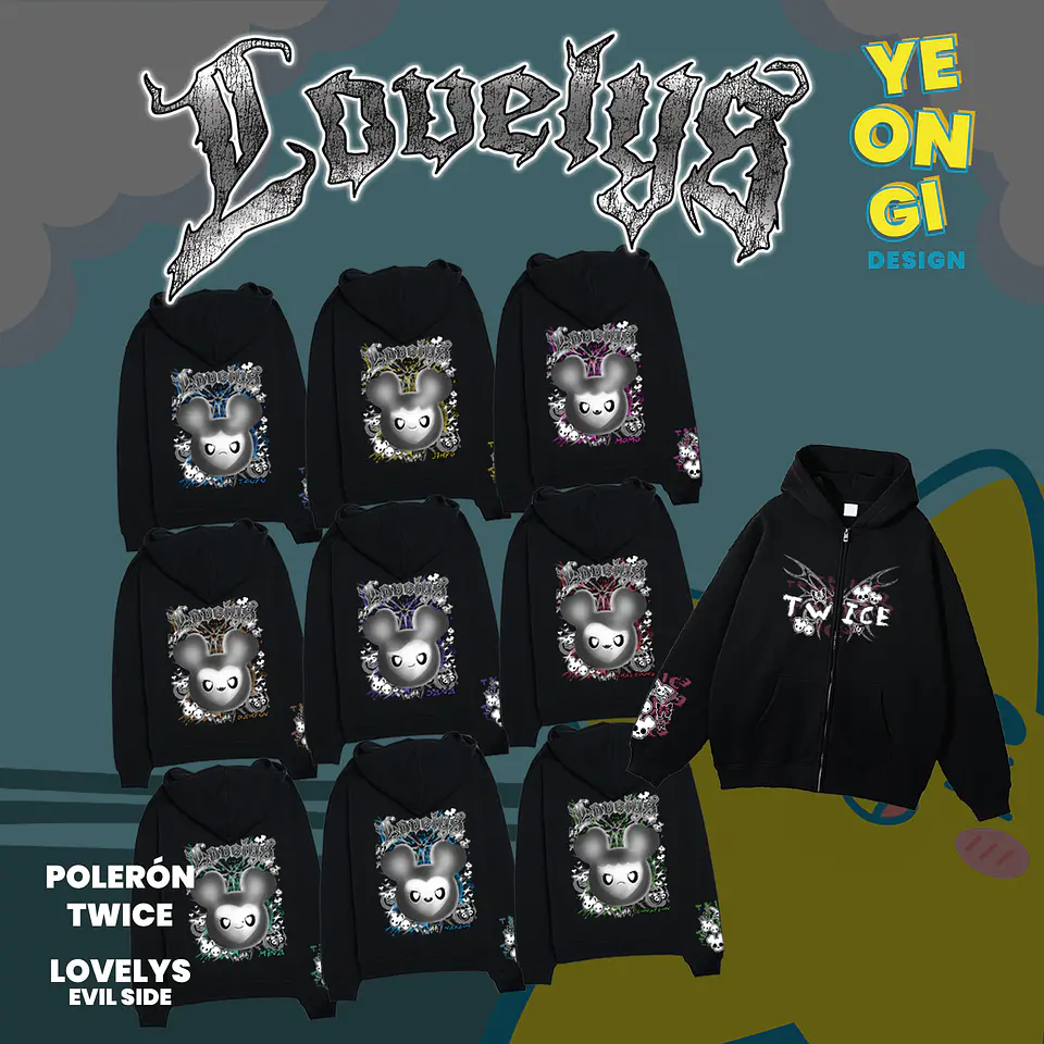 POLERON TWICE LOVELYS - EVIL SIDE 1
