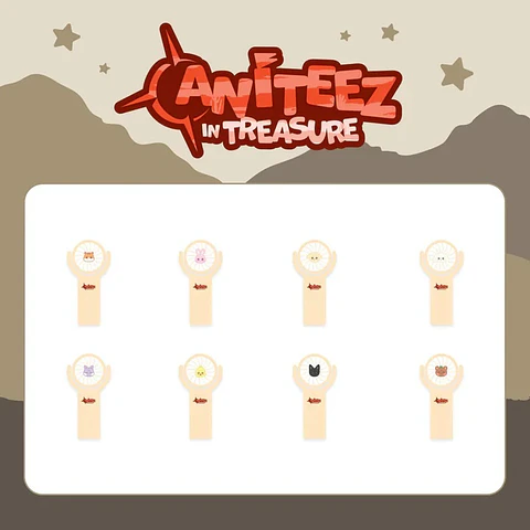 ANITEEZ IN TREASURE - MINI FAN