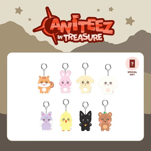 ANITEEZ IN TREASURE - MINI PLUSH