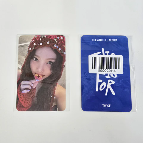 TWICE - THIS IS FOR FANS SHOP PHOTOBOOK PHOTOCARD