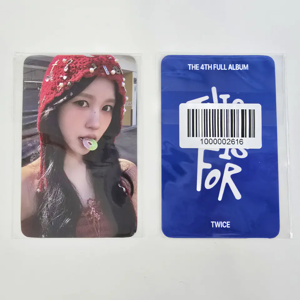 TWICE - THIS IS FOR FANS SHOP PHOTOBOOK PHOTOCARD 5