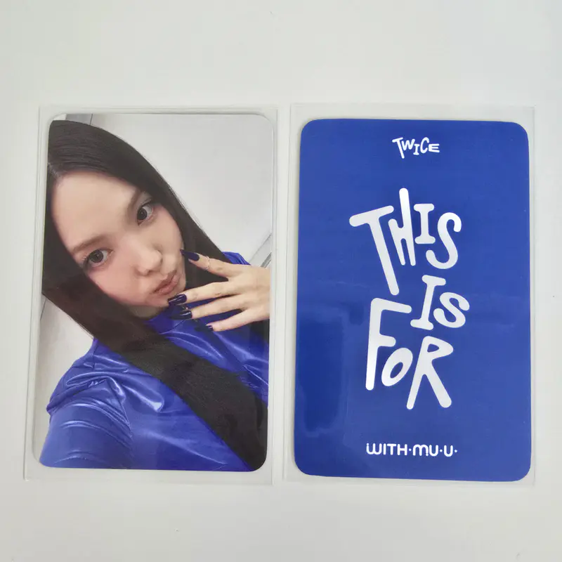 TWICE - THIS IS FOR WITHMUU DIGIPACK PHOTOCARD 2