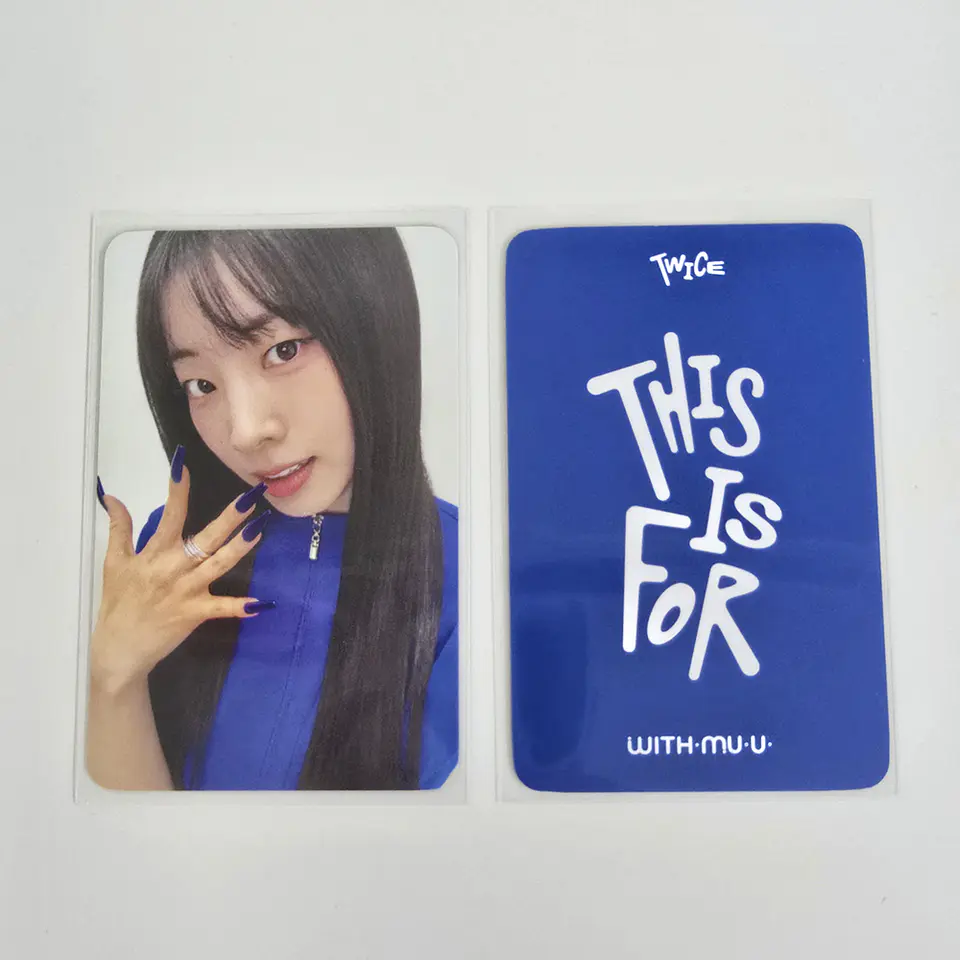 TWICE - THIS IS FOR WITHMUU DIGIPACK PHOTOCARD 8
