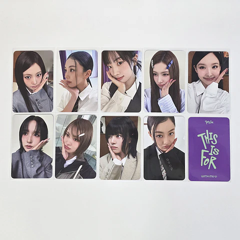 TWICE - THIS IS FOR WITHMUU PHOTOBOOK PHOTOCARD