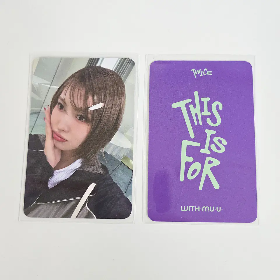 TWICE - THIS IS FOR WITHMUU PHOTOBOOK PHOTOCARD 4