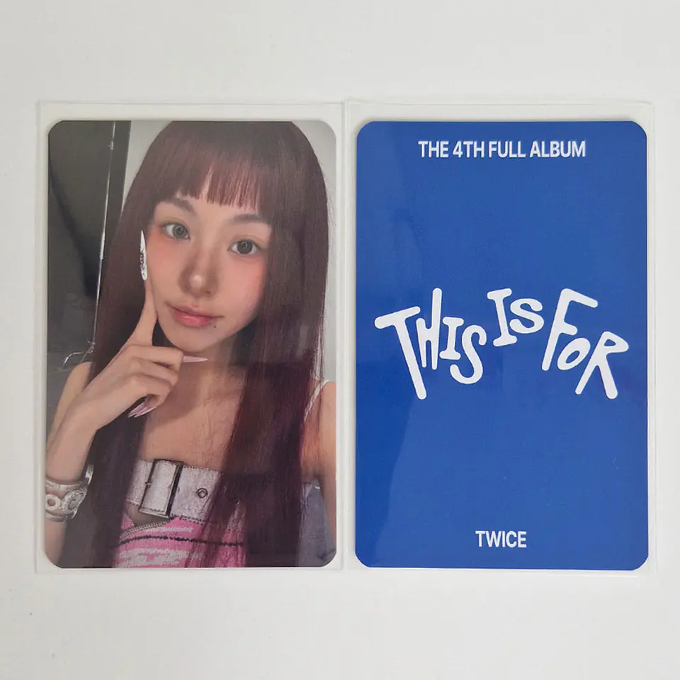TWICE - THIS IS FOR MUSICPLANT PHOTOBOOK PHOTOCARD 9