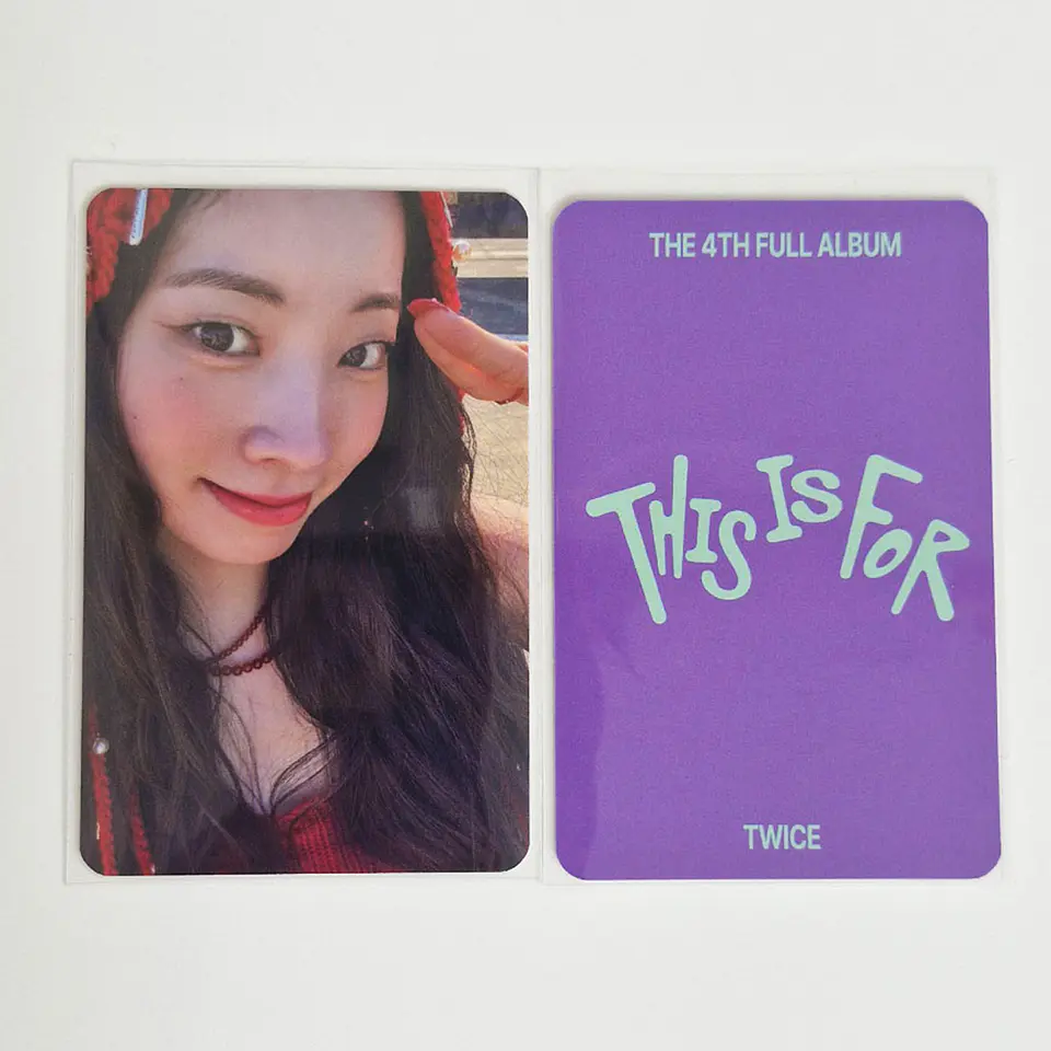TWICE - THIS IS FOR MUSICPLANT DIGIPACK PHOTOCARD 5