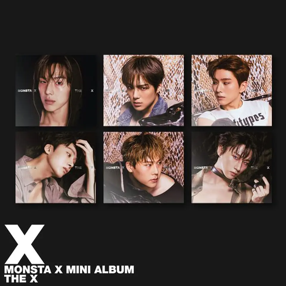 MONSTA X - THE X (DIGIPACK Ver. LIMITED EDITION) RANDOM 1