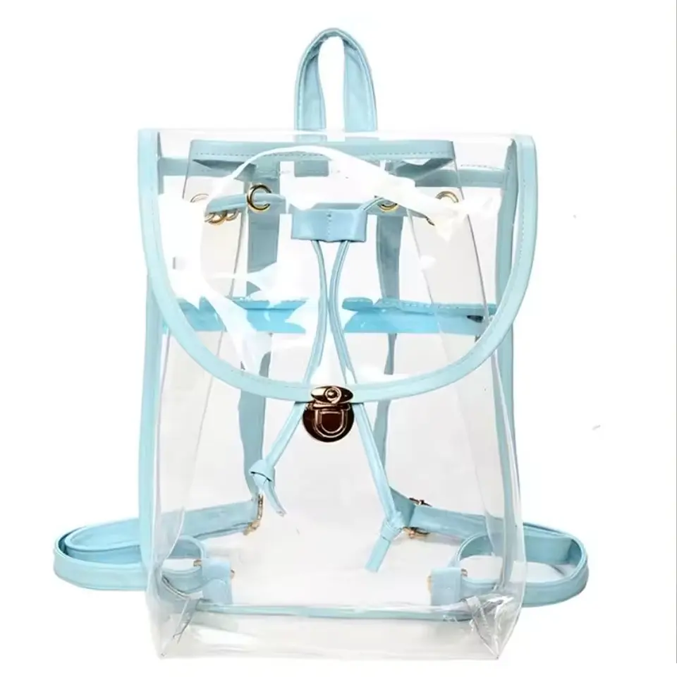 MOCHILA TRANSPARENTE TAMAÑO MEDIANO 8