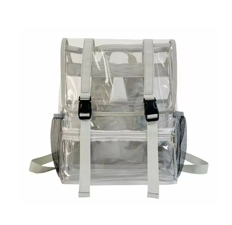 MOCHILA TRANSPARENTE TAMAÑO GRANDE 6
