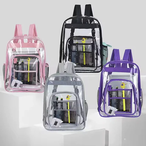 MOCHILA TRANSPARENTE TAMAÑO GRANDE 2