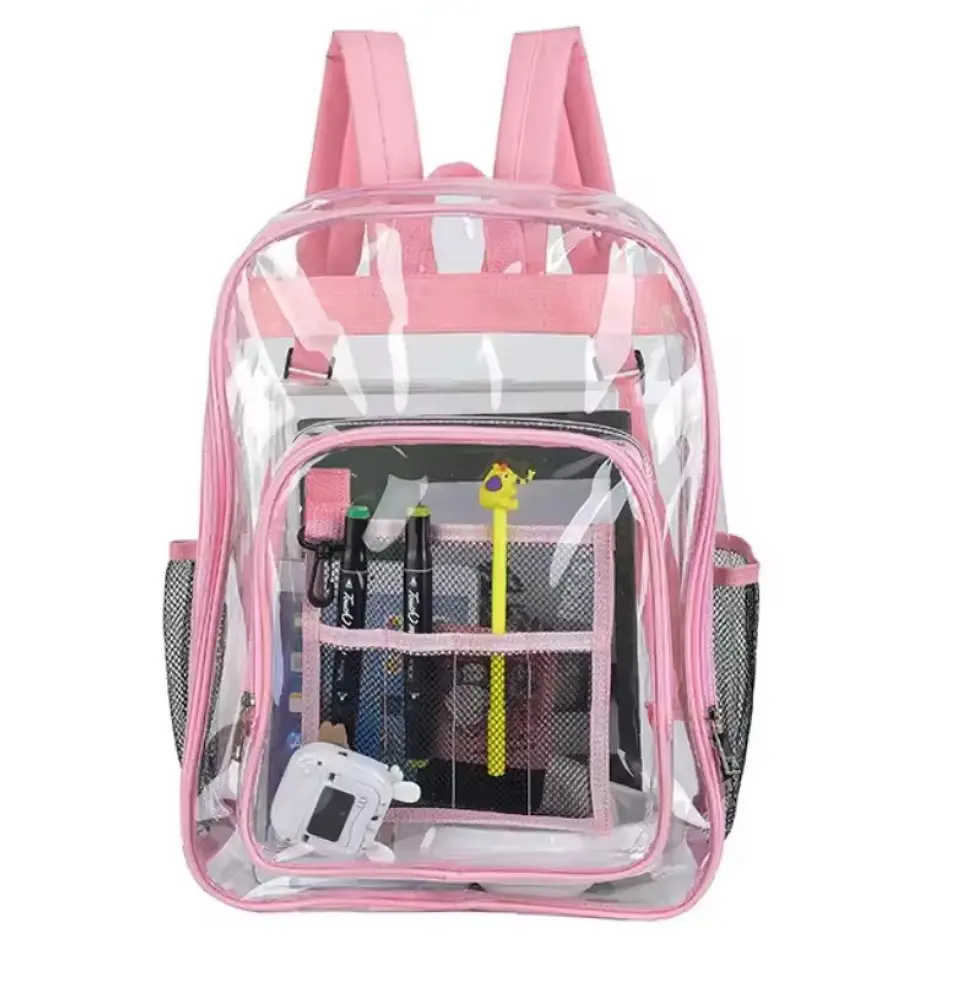 MOCHILA TRANSPARENTE TAMAÑO GRANDE 2 8
