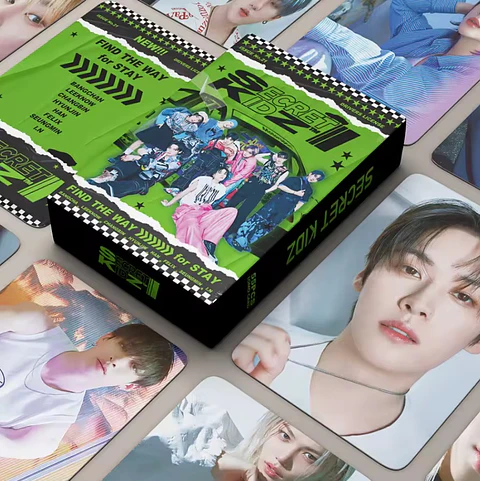 LOMOCARD STRAY KIDS - SECRET KIDZ