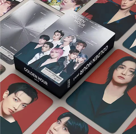 LOMOCARD ATEEZ - GOLDEN HOUR PART:2