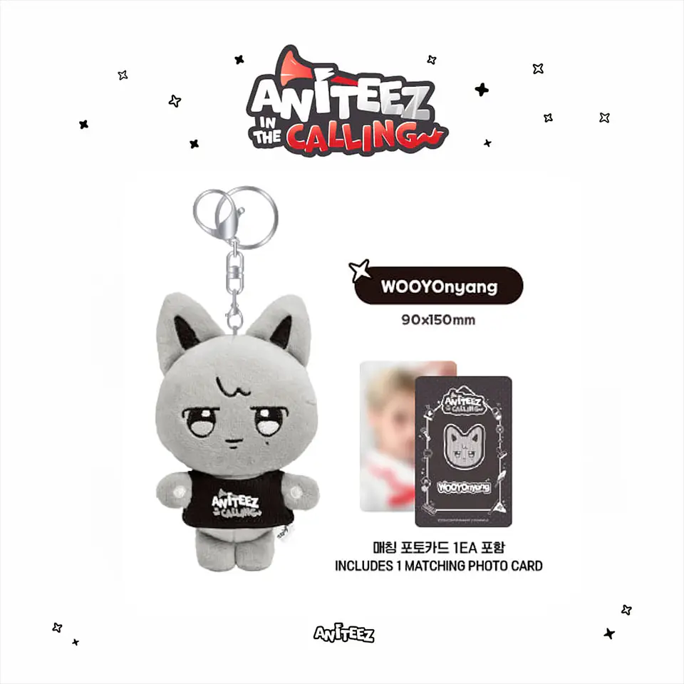 ANITEEZ IN THE CALLING - THE CALLING PLUSH KEYRING  8
