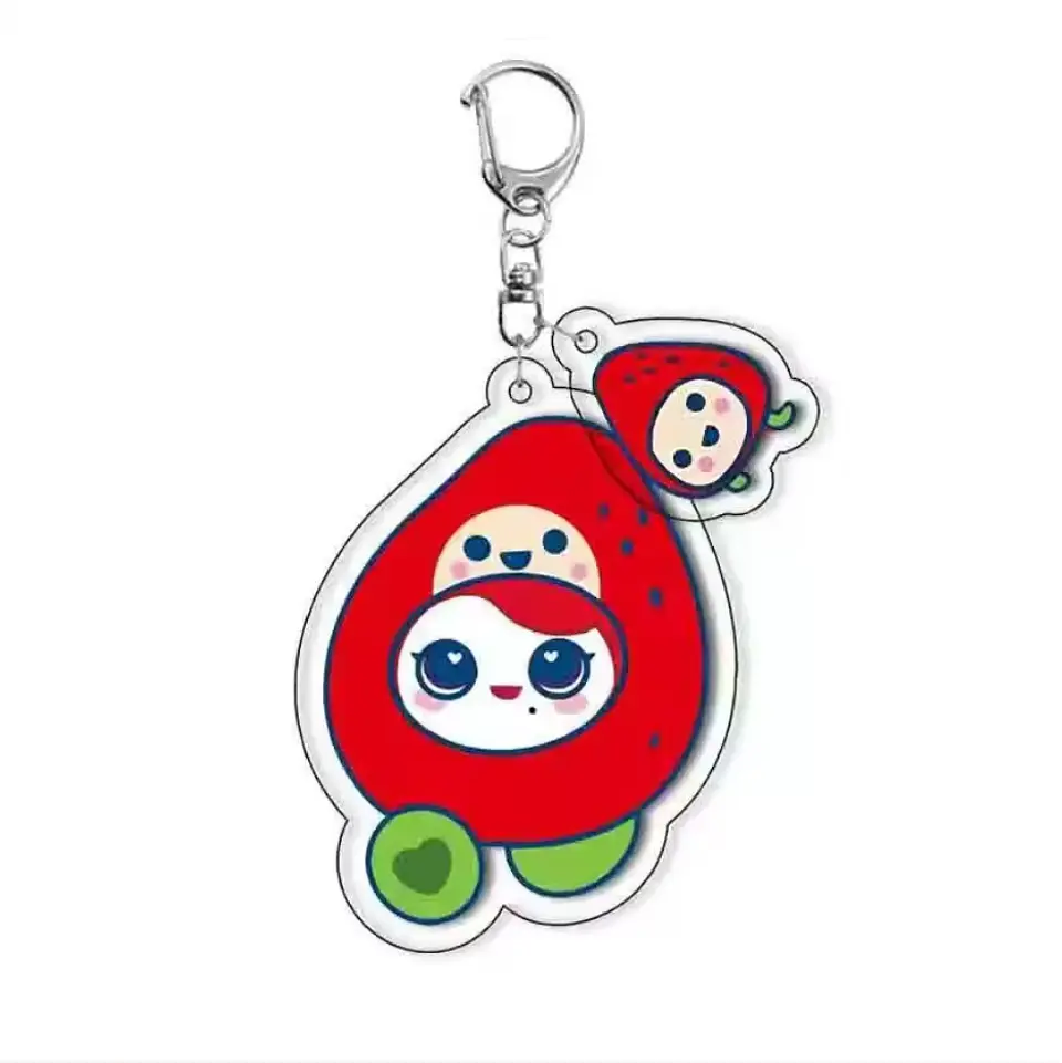 LLAVERO ACRILICO LOVELY 