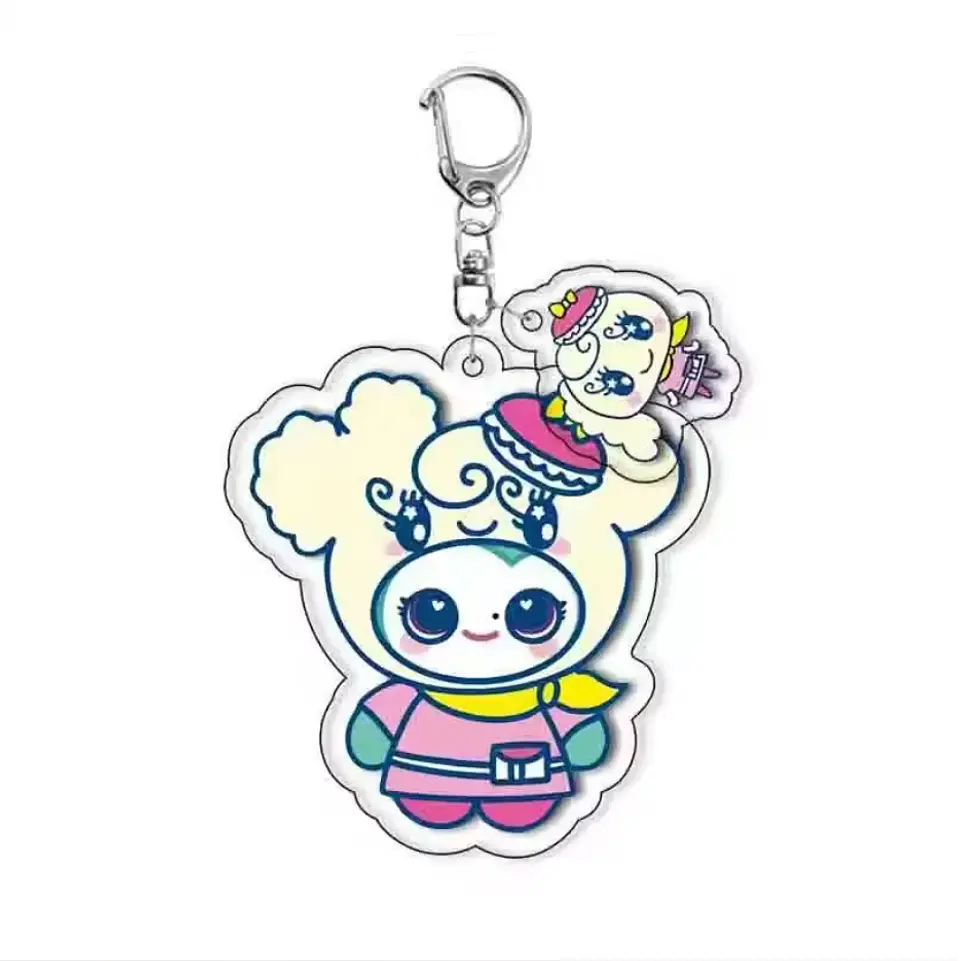 LLAVERO ACRILICO LOVELY 