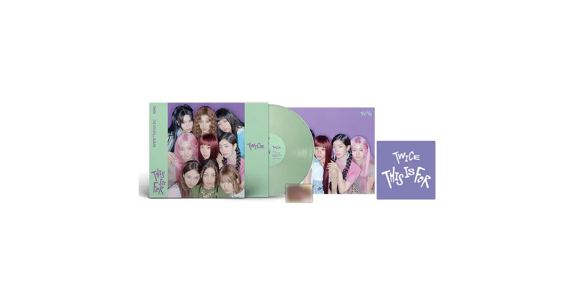 TWICE - THIS IS FOR (HONEYDEW GLITTER VINYL)